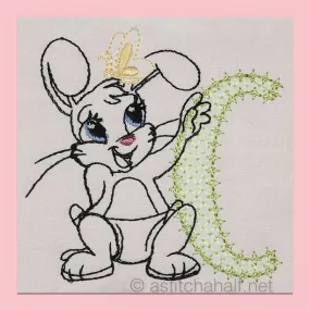Cottontail Bliss Monogram Letter C