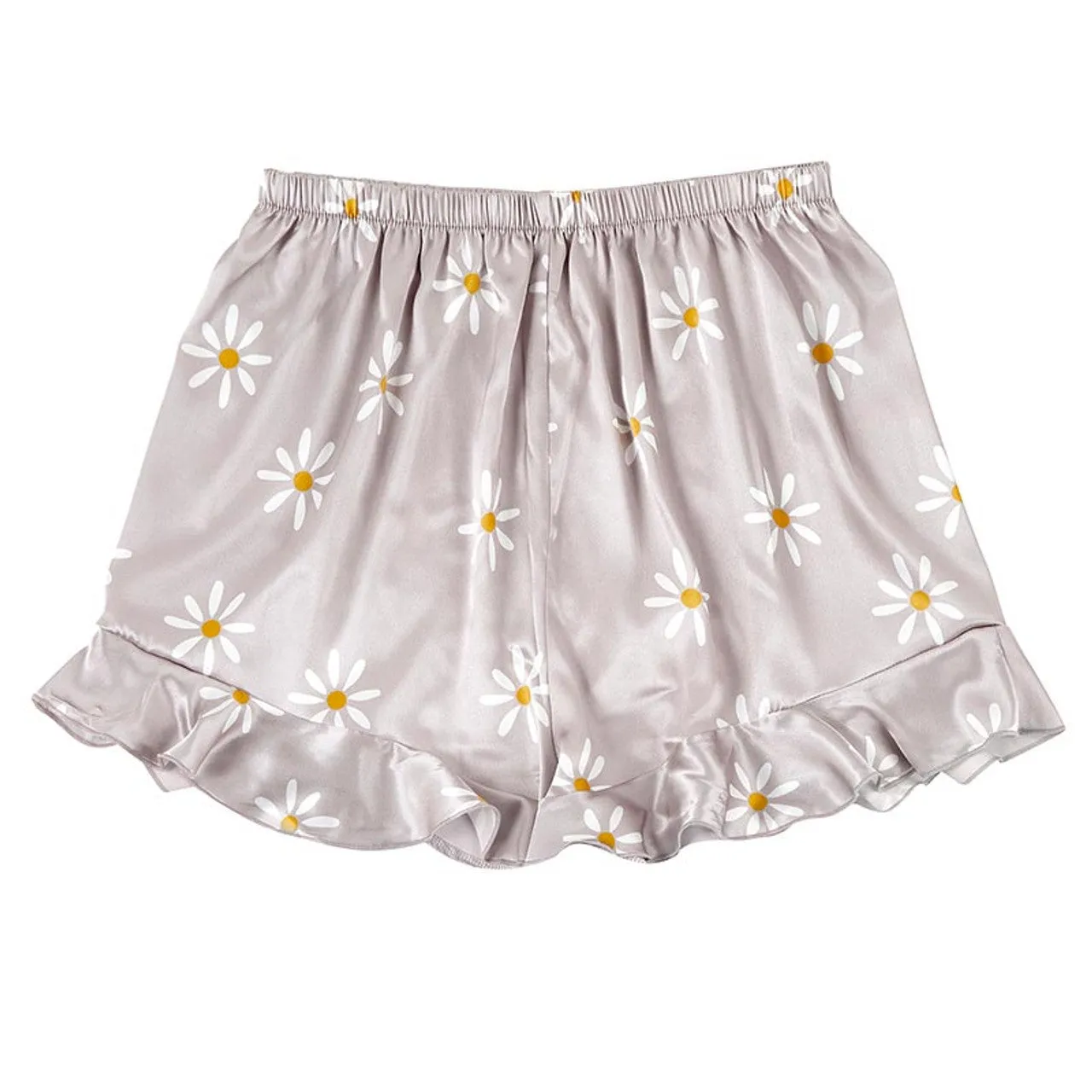 Delia Purple Daisy Cami and Shorts Pajama Set