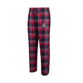 NCAA Arizona Wildcats College Concepts Region Plaid Sleep Pants