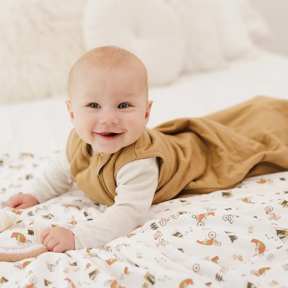 Perlimpinpin Quilted Bamboo Sleep Bag (1.0 tog)