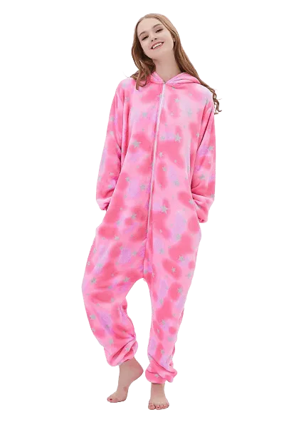 Unicorn Onesie Pink